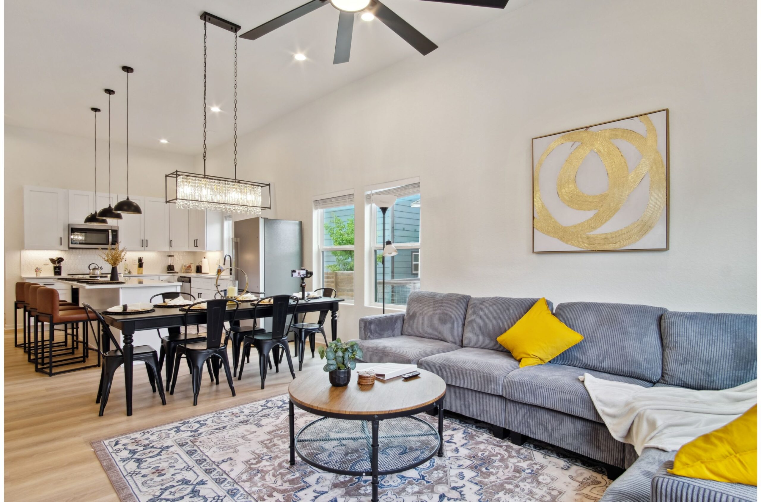 Modern vacation rental near San Antonio River Walk for festival stay