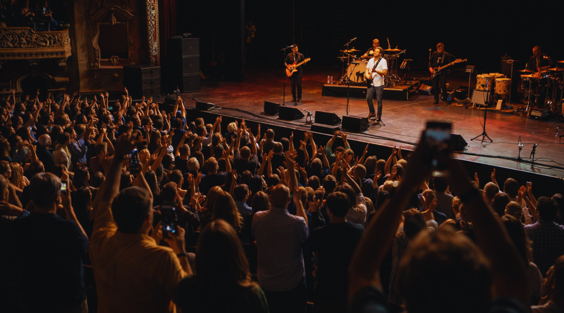 Live theatre performance in San Antonio arts venue