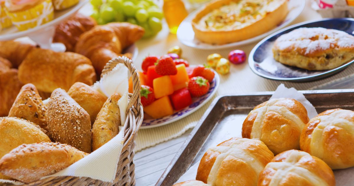 Easter brunch at a River Walk restaurant in San Antonio