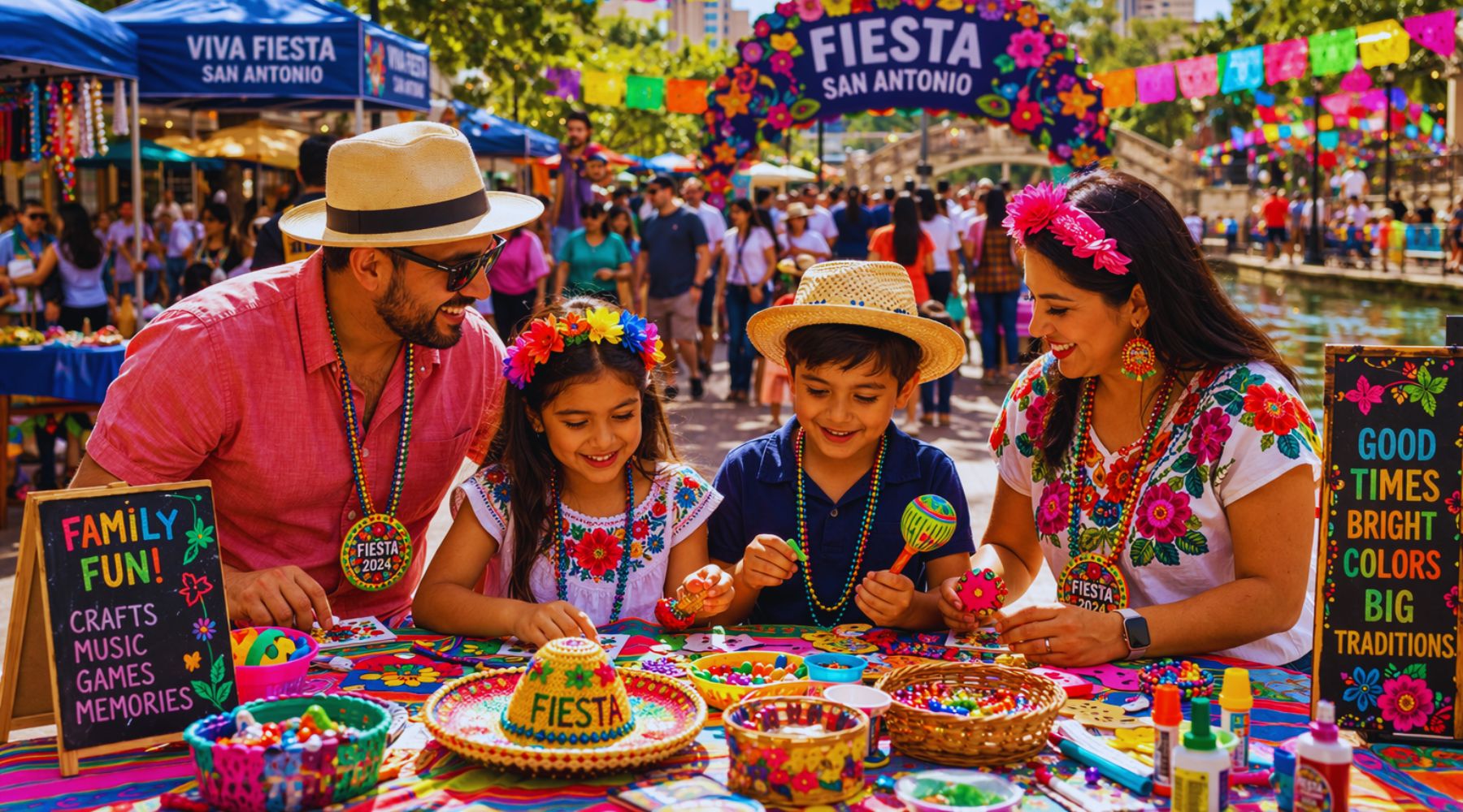 Family-friendly Fiesta activities in San Antonio